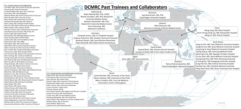 DCMRC Past Trainees and Collaborators