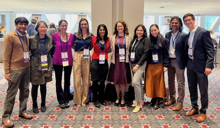 Picture of Duke rheumatology faculty and fellows at ACR Convergence 2022