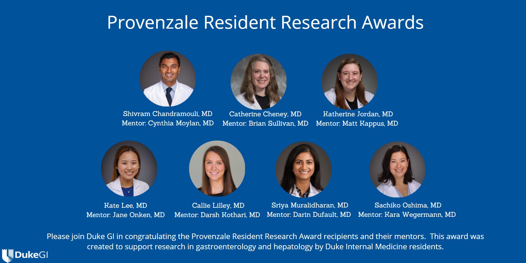 GI Provenzale Awards