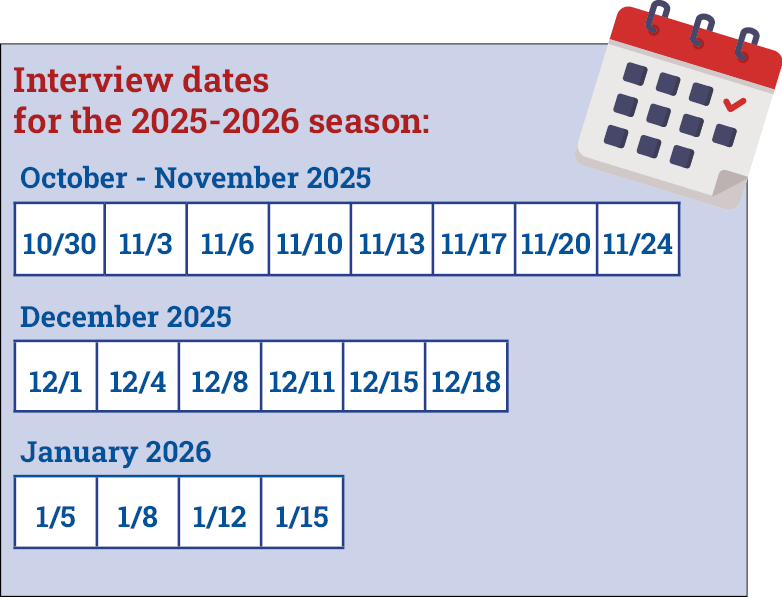 IM Recruitment Dates 25 26
