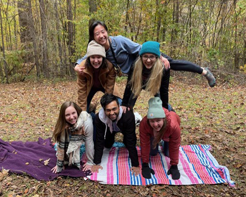 Med-Peds fellows at a social gathering