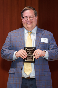Matthew Sparks receives 2026 Excellence in Education Award