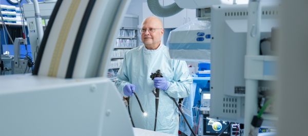 GI Endo Surgeon with Equipment