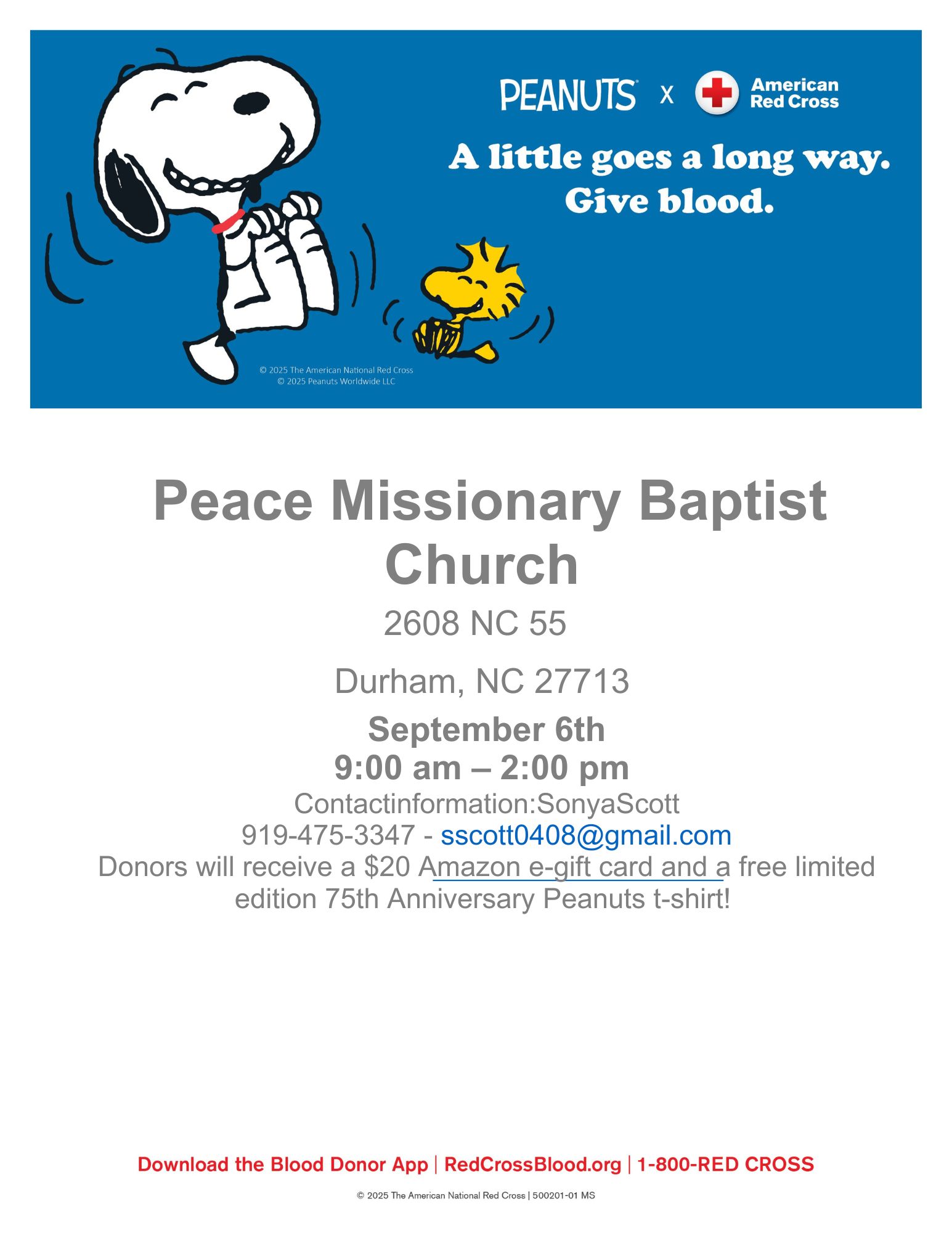 Blood Drive Event