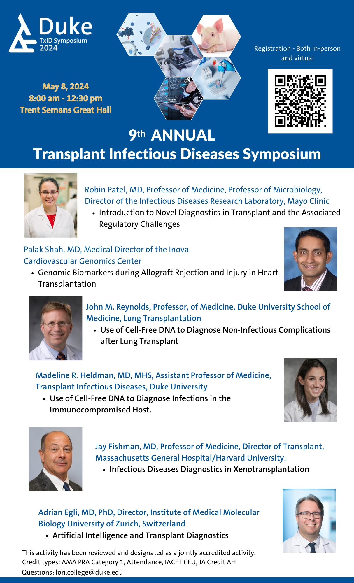 Transplant Infectious Diseases Symposium Flyer