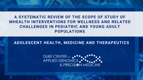 Adolescent health, medicine, and therapeutics