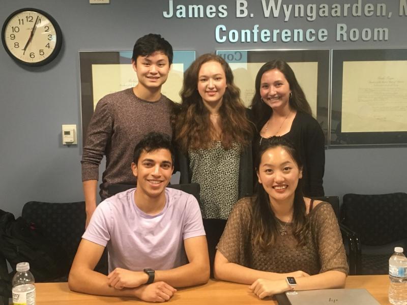 Bass Connections Wearables Team