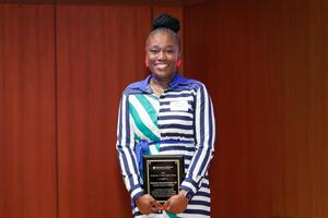 Omobonike Oloruntoba Sanders receives 2026 Kimberley J. Evans Award