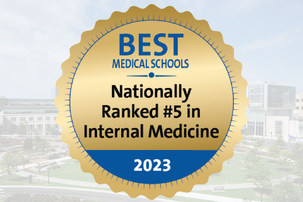 Ranked #5 in Internal Medicine