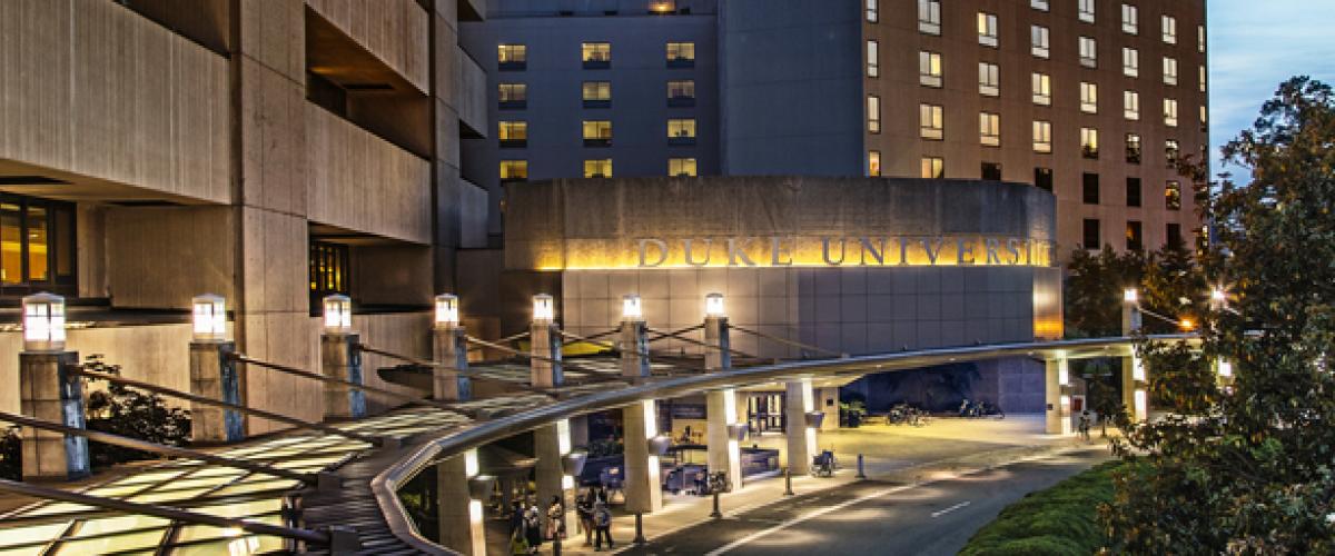 Duke Hospital Evening
