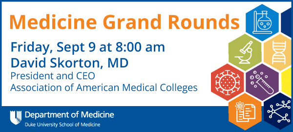 Medicine Grand Rounds message