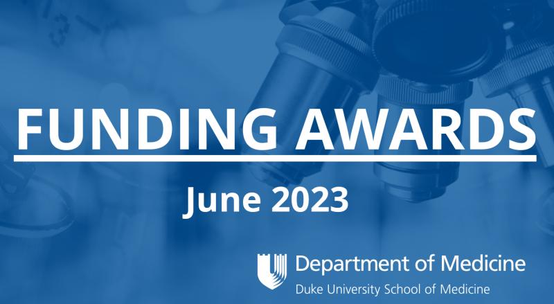 Funding Awards June 2023