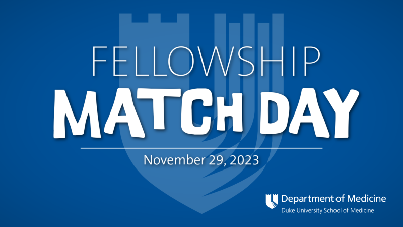 Fellowship Match Day