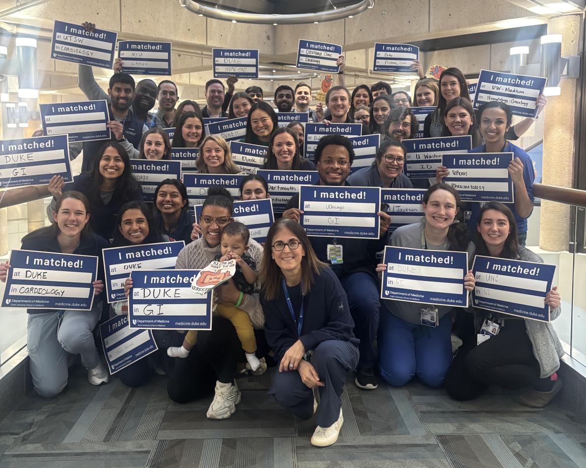 Match Day group shot with residents 