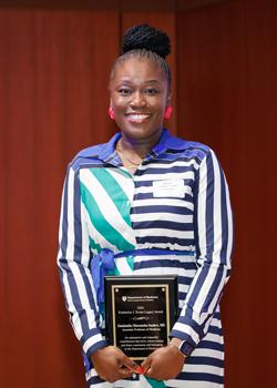 Omobonike Oloruntoba Sanders receives 2026 Kimberley J. Evans Award
