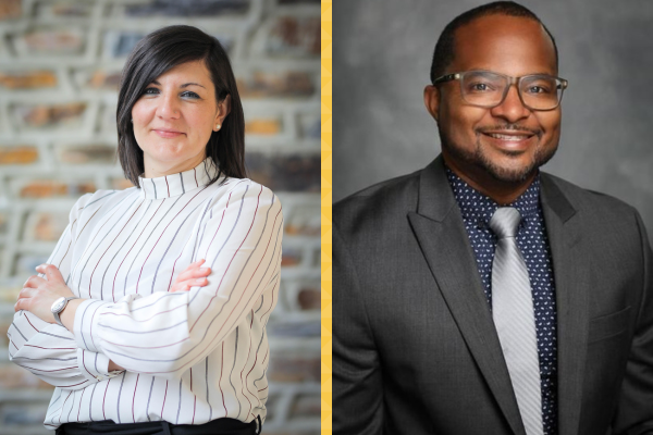 Maria Blasi and Wilton Williams headshots