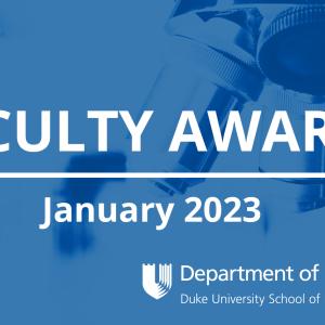 Faculty Awards January 2023